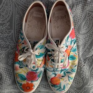 Keds Floral Canvas Sneakers